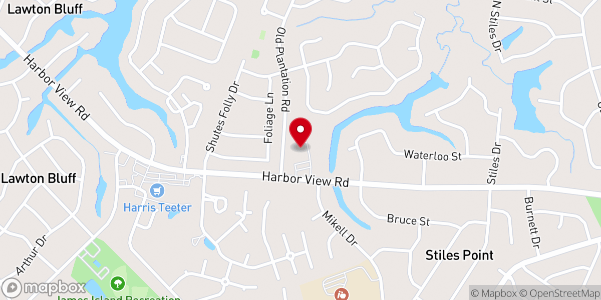 Map showing location of Harborview presbyterian Church
