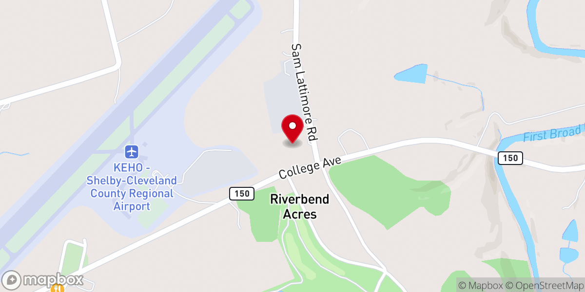 Map showing location of Christ Covenant Ministries