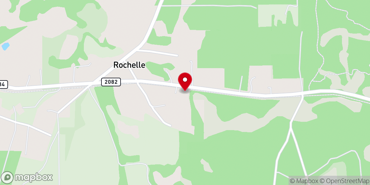 Map showing location of Third Bethel Baptist Church