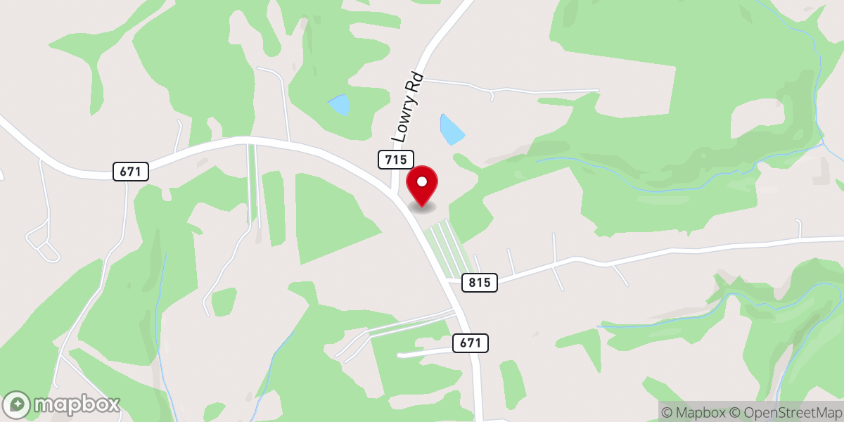 Map showing location of Timber Ridge