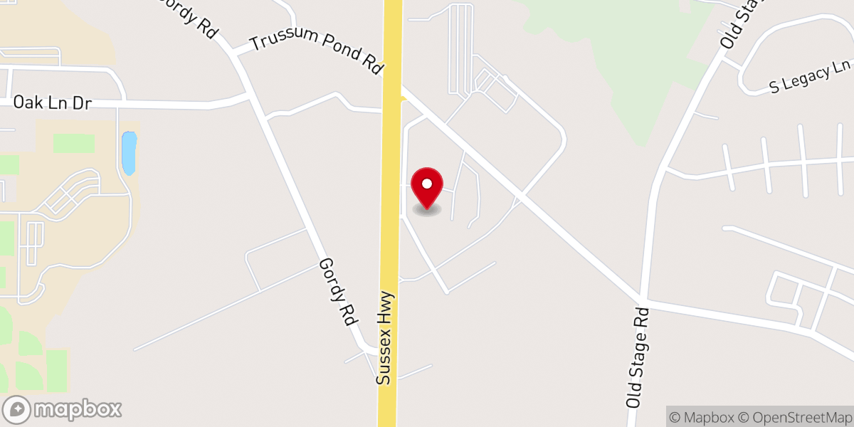 Map showing location of Storm Shelter Ministries