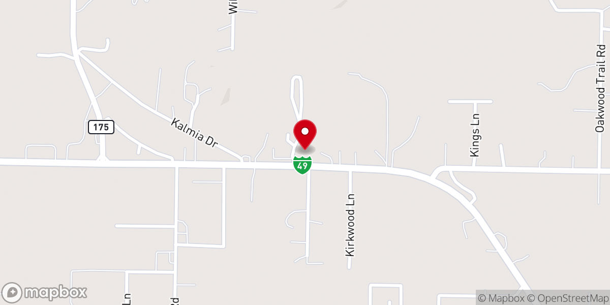 Map showing location of Help Center