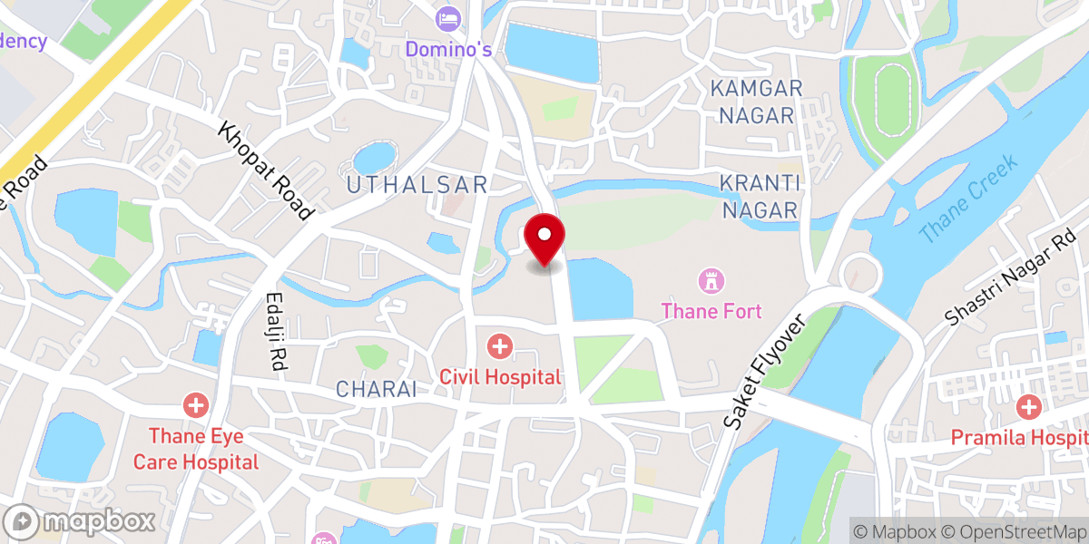 Map showing location of St. James’ CNI Church (Estd. 1825)