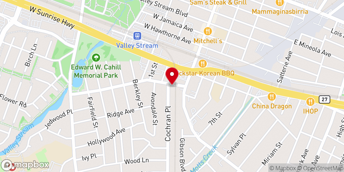 Map showing location of Ebenezer Restoration Church Of God