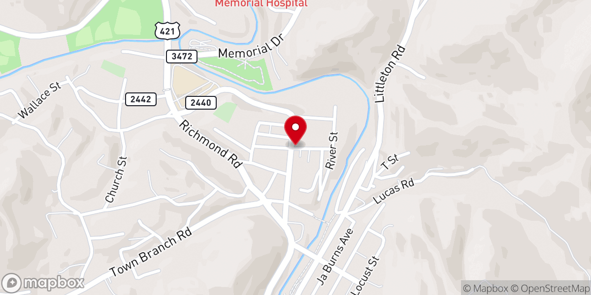 Map showing location of Bayit Shalom Messianic Congregation