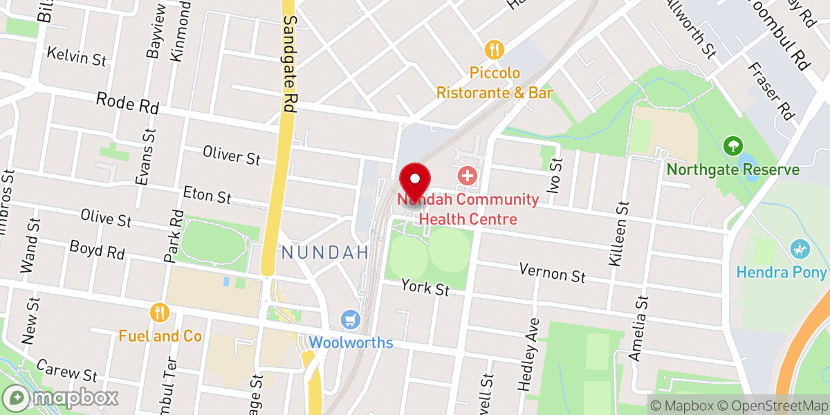 Map showing location of Majestic Church Brisbane