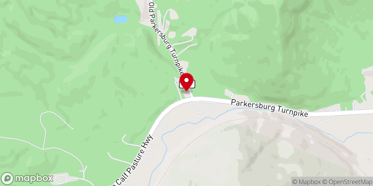 Map showing location of Buffalo Gap Presbyterian Church