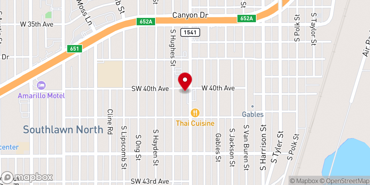 Map showing location of Life of Worship Ministries