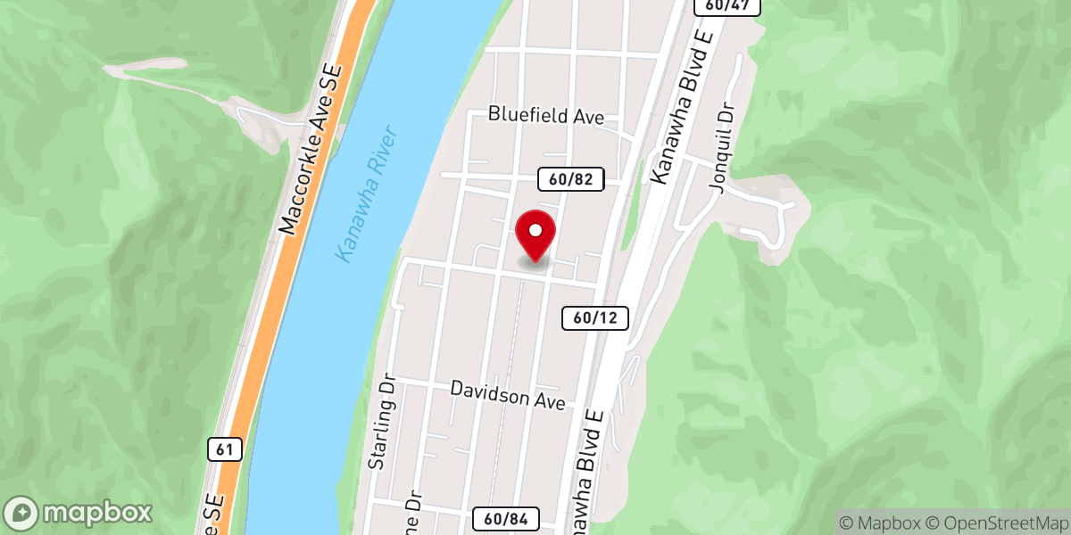 Map showing location of Levi First Missionary Baptist