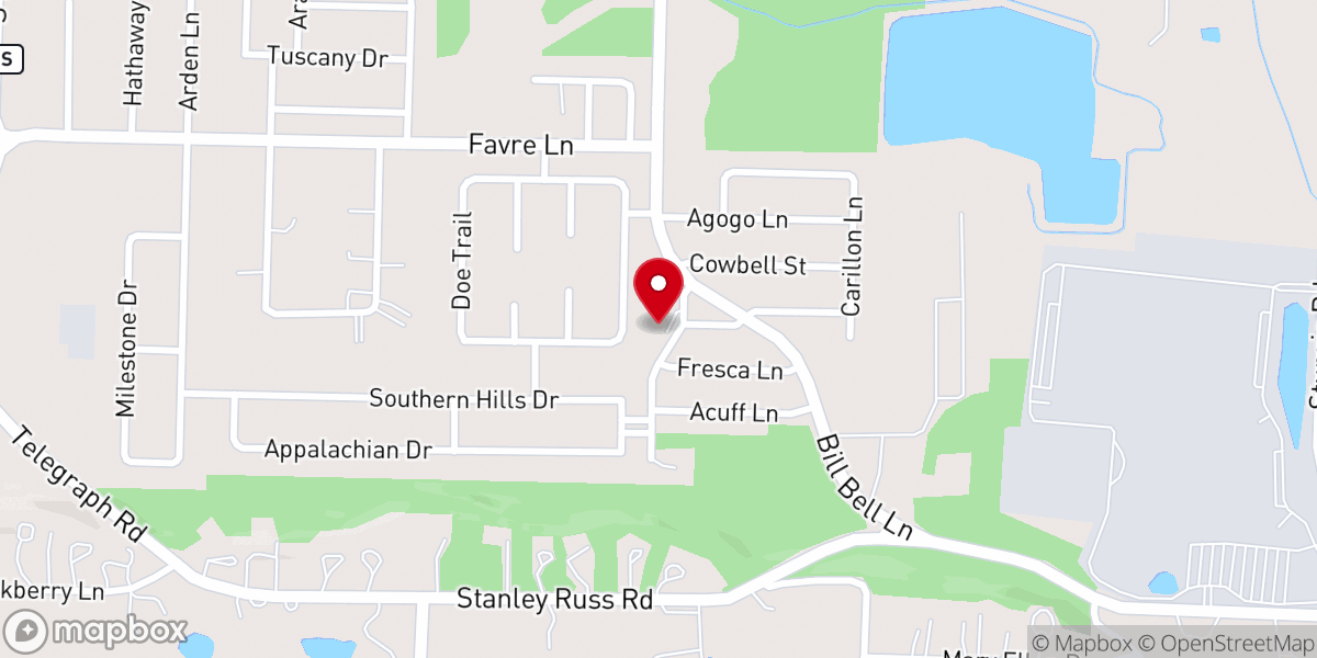 Map showing location of Restoration House of Praise