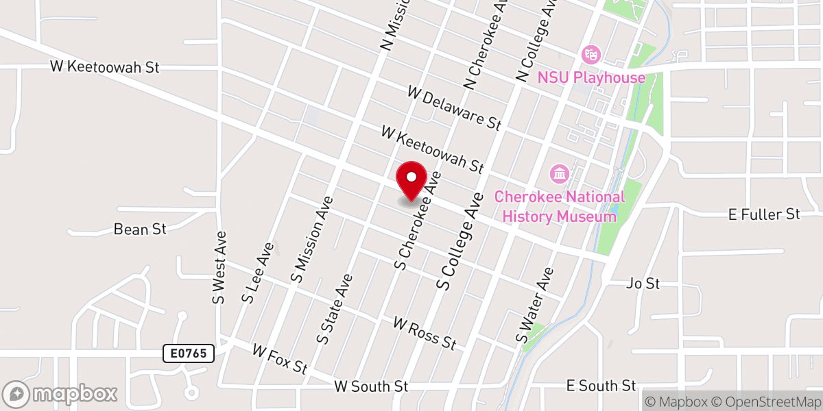 Map showing location of World of Life Fellowship Church