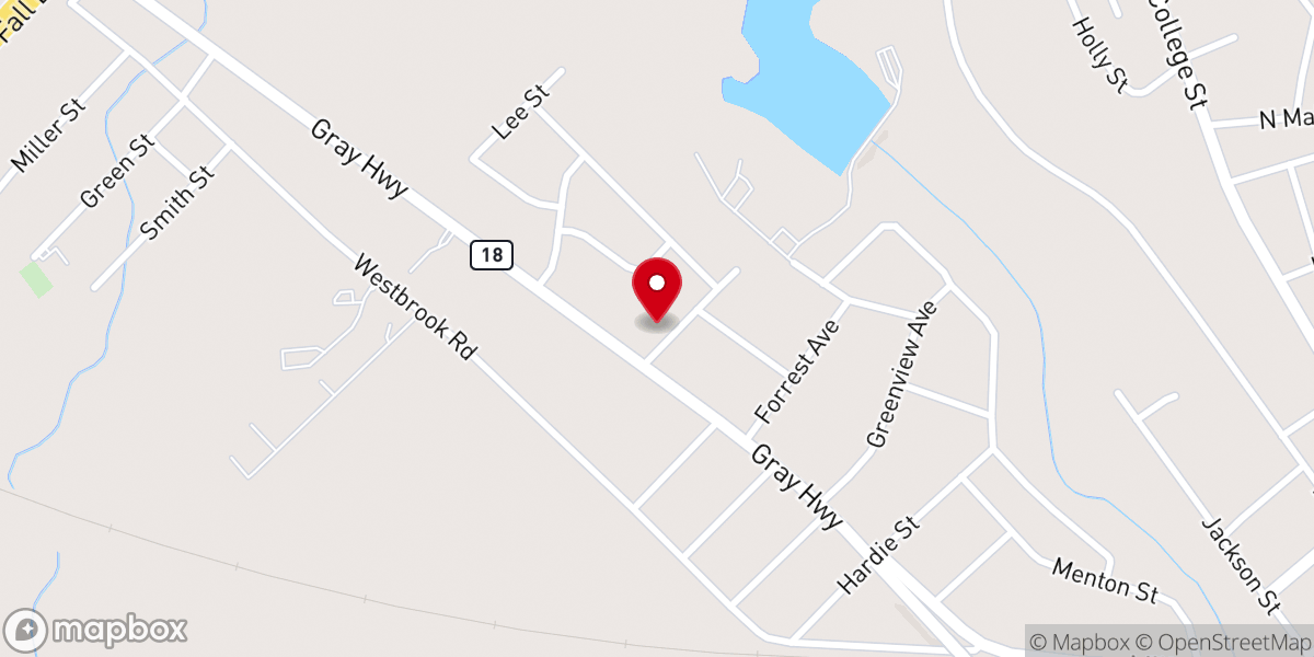 Map showing location of Methodist Church First Gordon