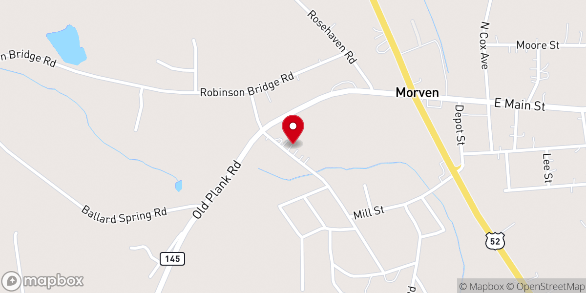 Map showing location of ramsey Chapel Ame Zion Church