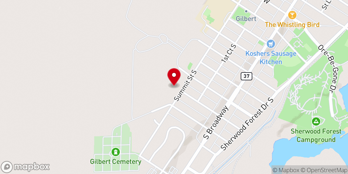 Map showing location of St Joseph's Church