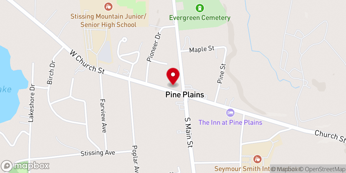 Map showing location of Back Bar Beer Garden & The Cabin