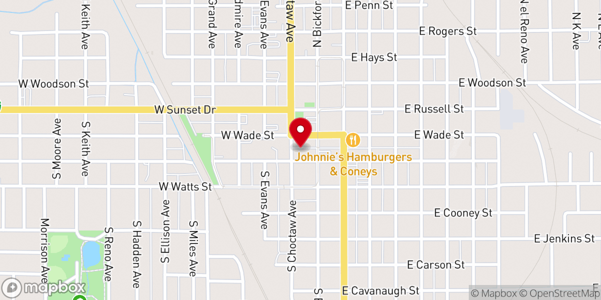 Map showing location of The Shepherd's House
