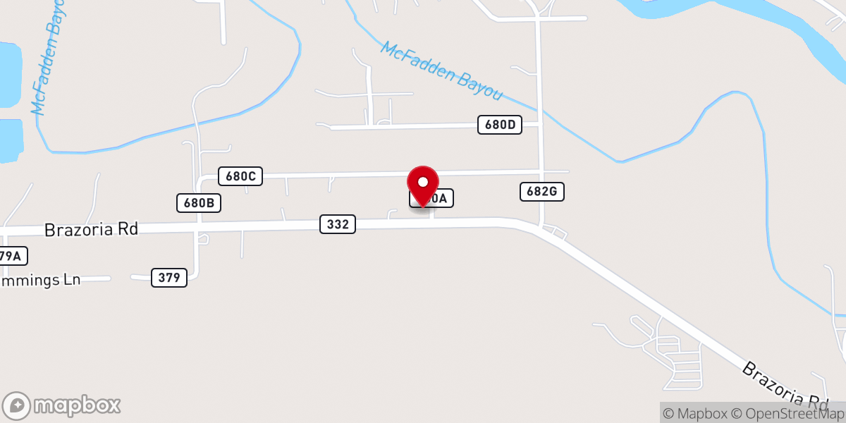 Map showing location of Faith Fellowship