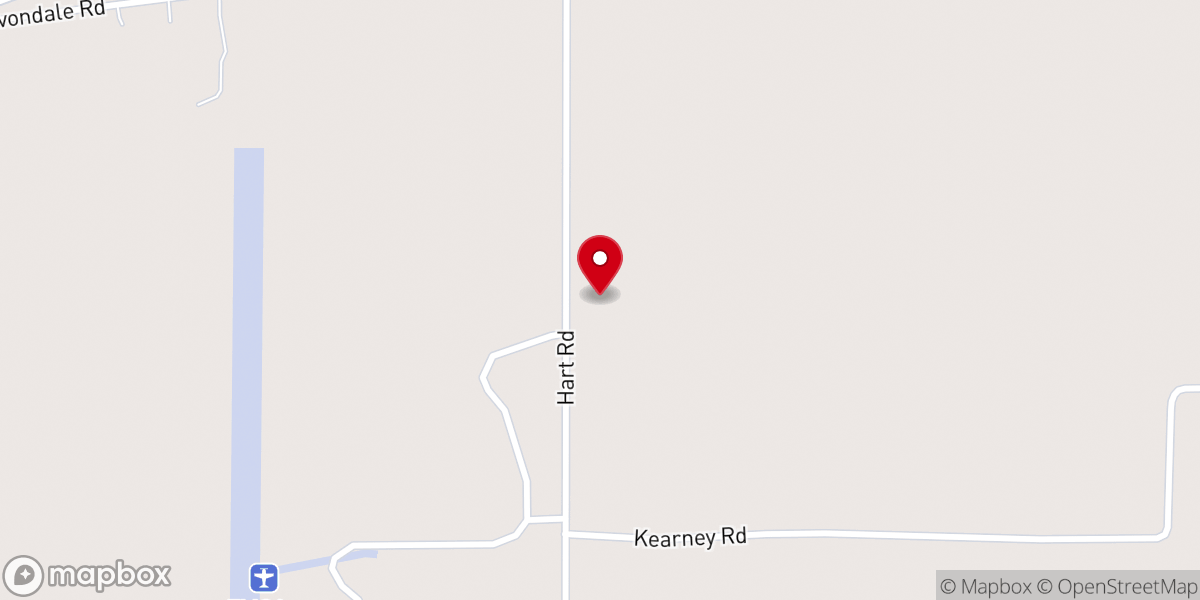 Map showing location of Makarios Worship Center