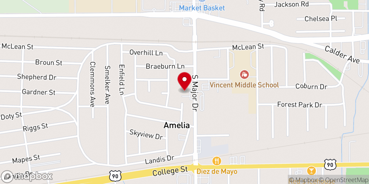 Map showing location of Northpoint Community Church