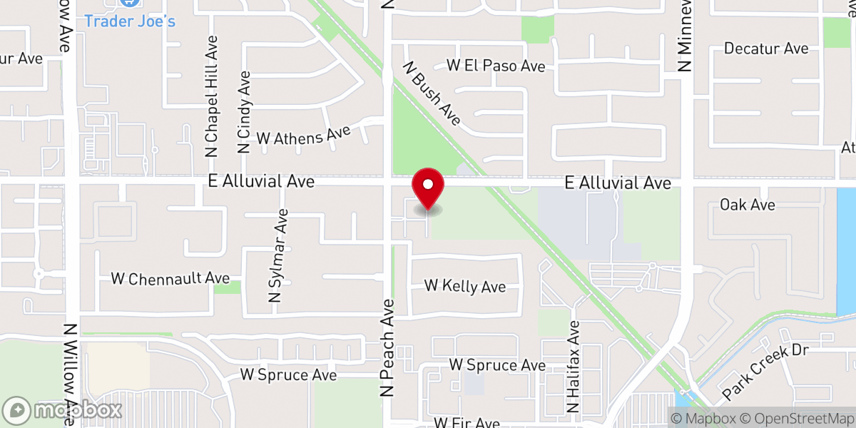 Map showing location of Life Community Church