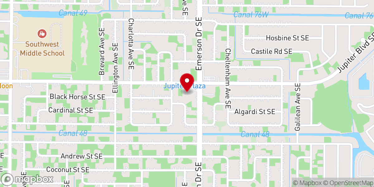 Map showing location of Anointed for Kingdom Ministries