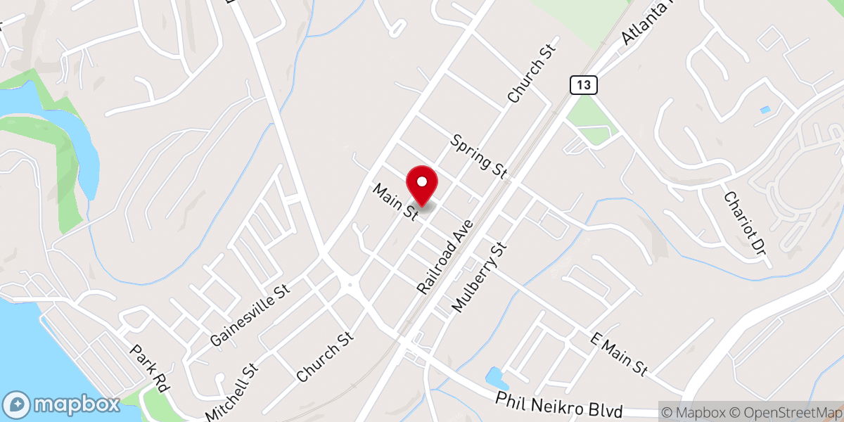 Map showing location of Antebellum