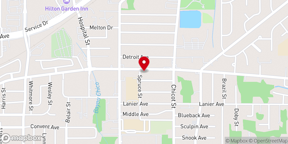 Map showing location of Iglesia De Dios Pentecostal M