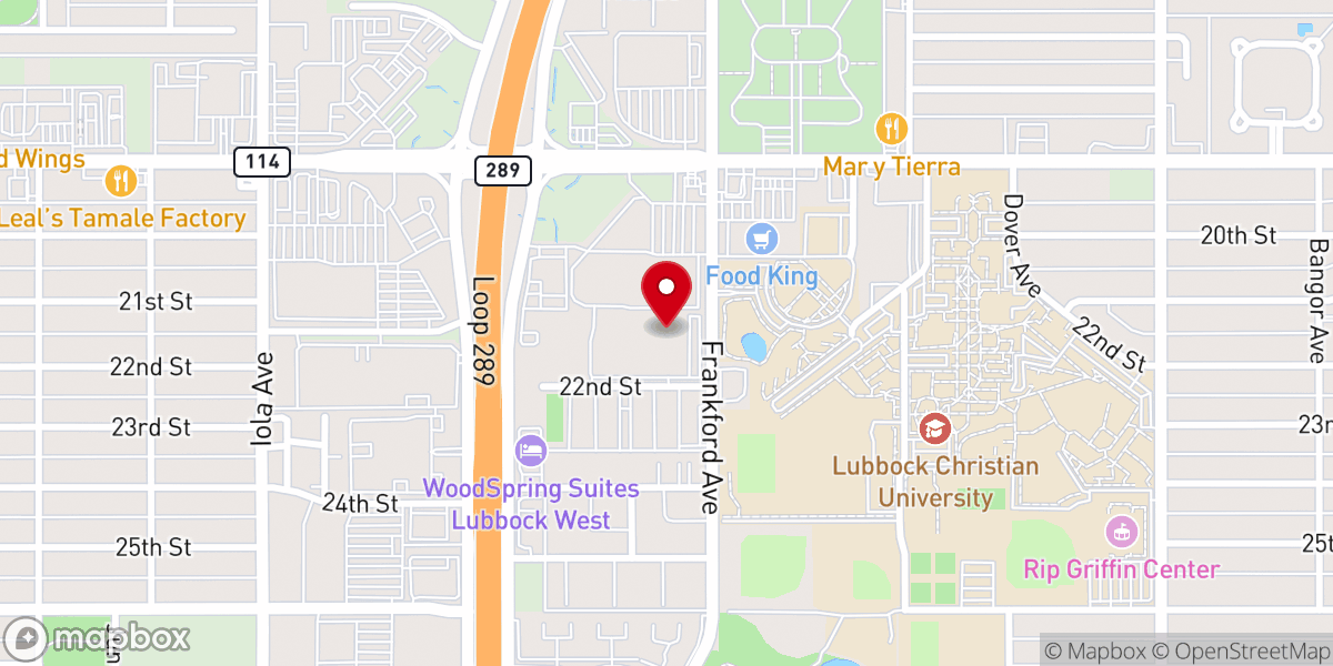 Map showing location of St John Neumann Catholic Church