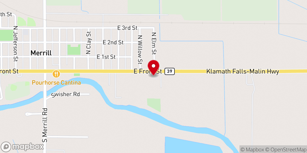 Map showing location of St Augustine Catholic Church
