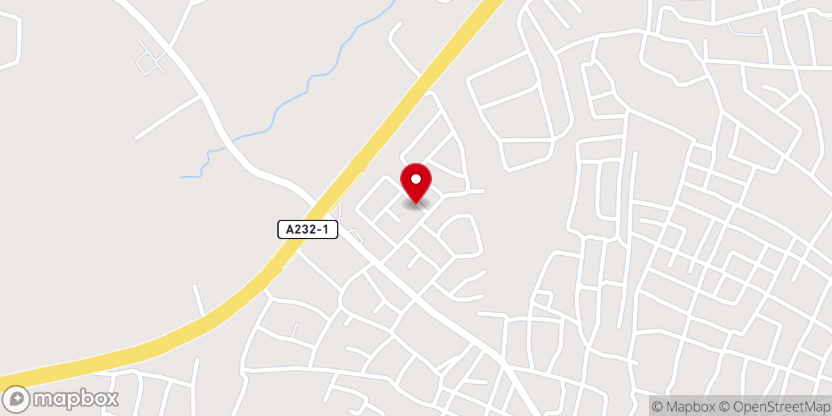 Map showing location of St Joseph Catholic Church, Amawbia, Anambra state, Nigeria