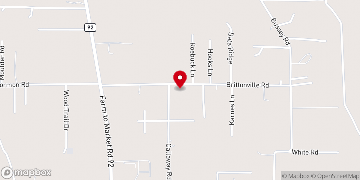 Map showing location of Thomas E. Keel Ministries DBA The Agape House Church