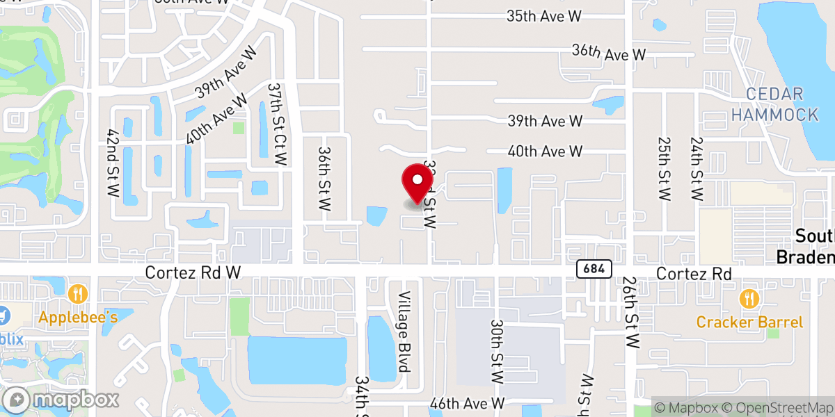Map showing location of Wedding Chapel of Love