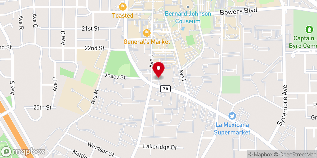Map showing location of Family Faith Church