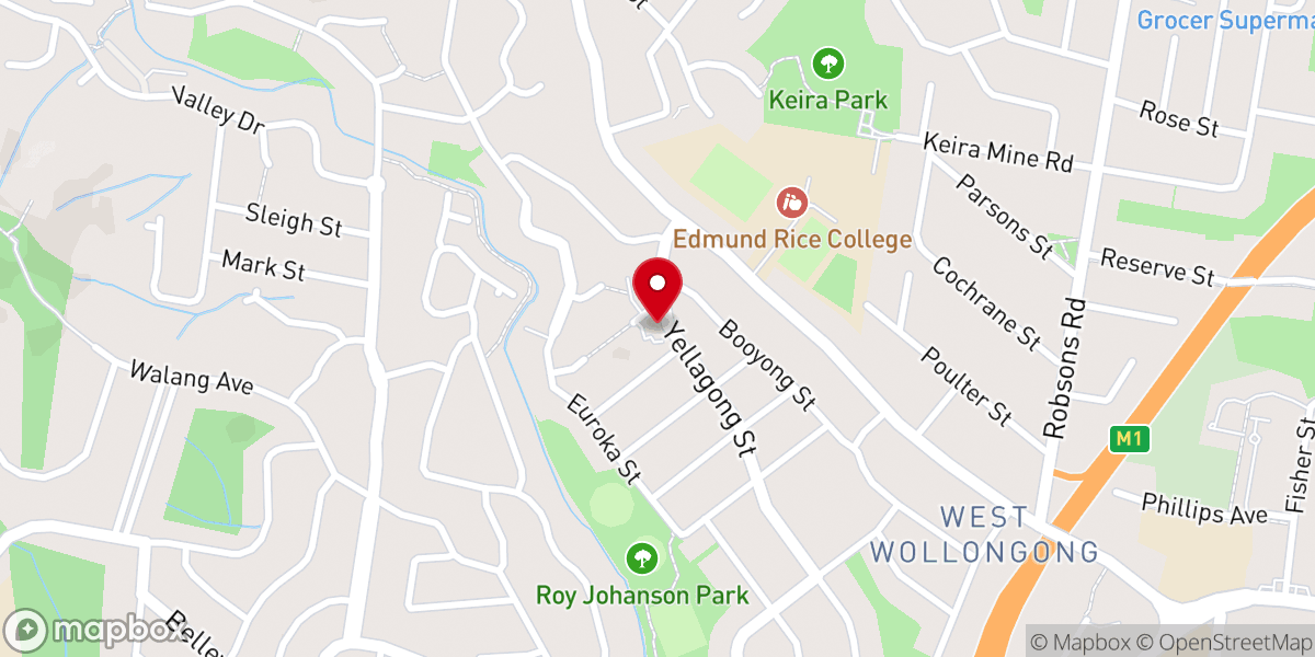 Map showing location of The Church of Jesus Christ of Latter-day Saints