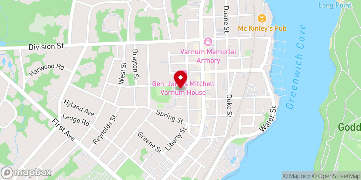 Map showing location of St. Luke's Episcopal Church