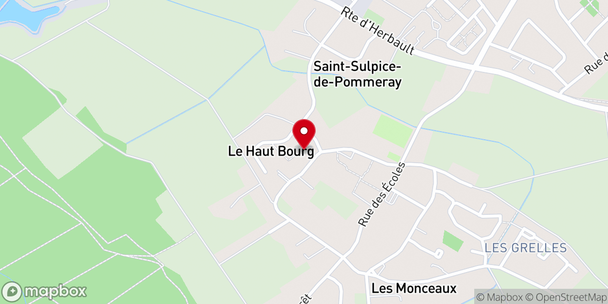 Map showing location of Église Saint-Sulpice