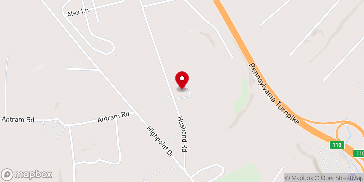 Map showing location of Somerset Church of Christ