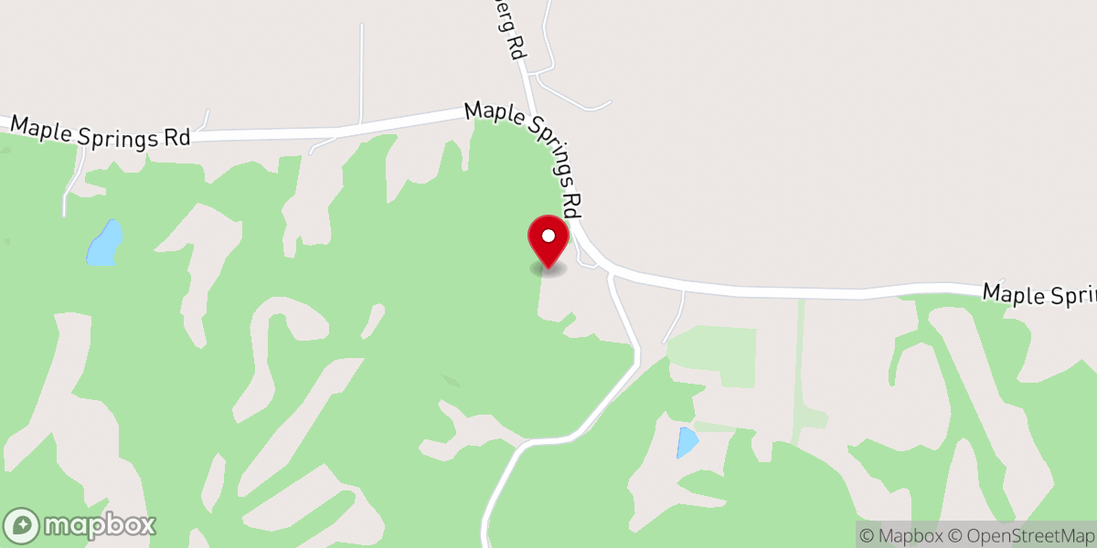 Map showing location of Bethlehem Missionary Baptist Church