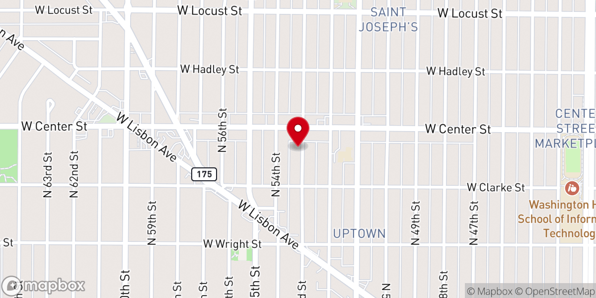 Map showing location of St Paul Church of God In Christ