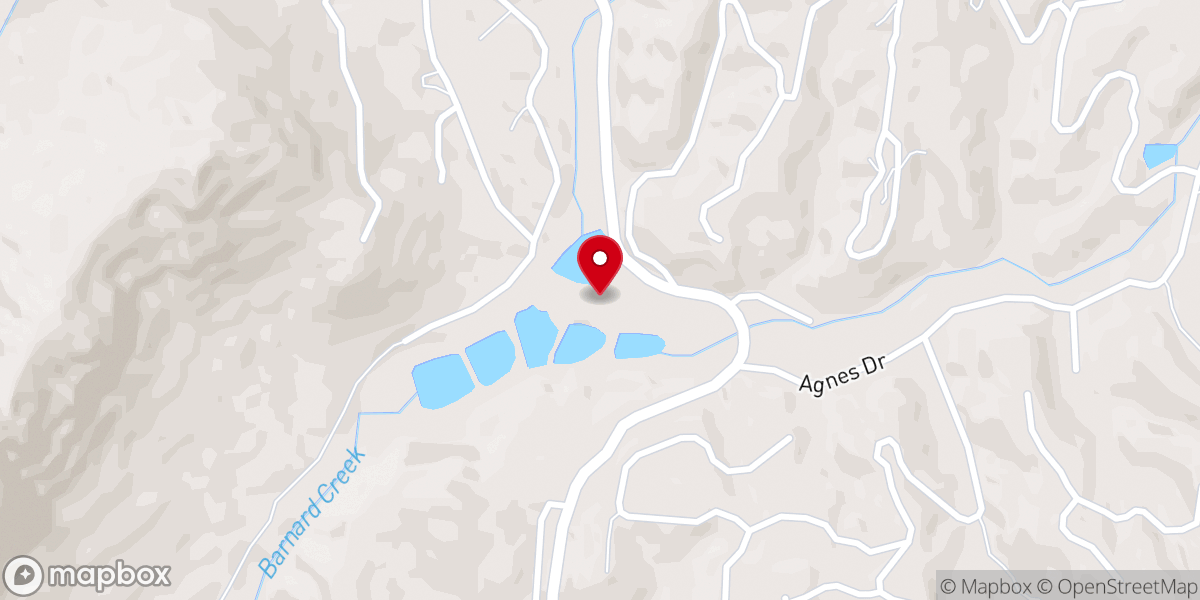 Map showing location of Cripple Creek Mountain Estates POA