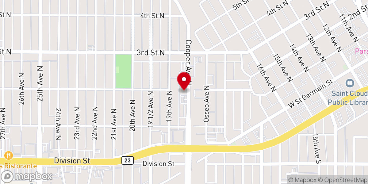 Map showing location of Communion Life Fellowship