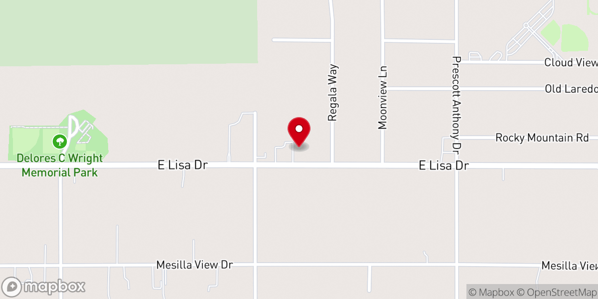 Map showing location of North Spanish Congregation