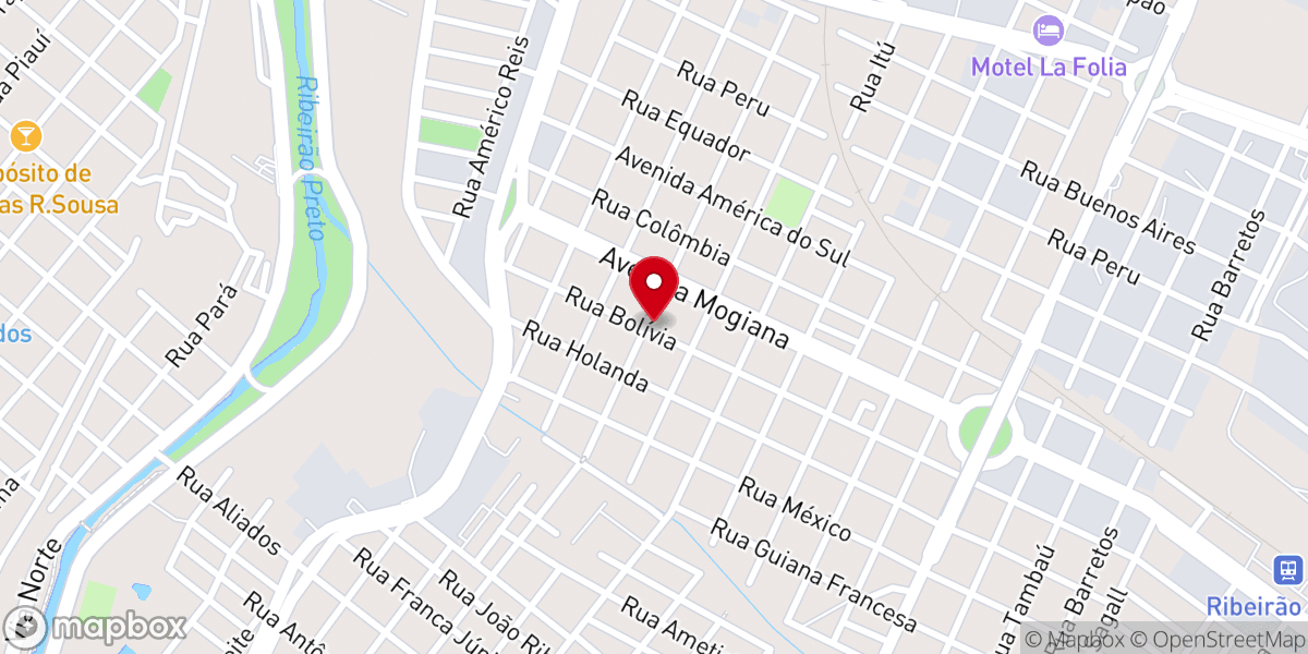 Map showing location of Assembléia De Deus Pentecostal Alfa E Ômega