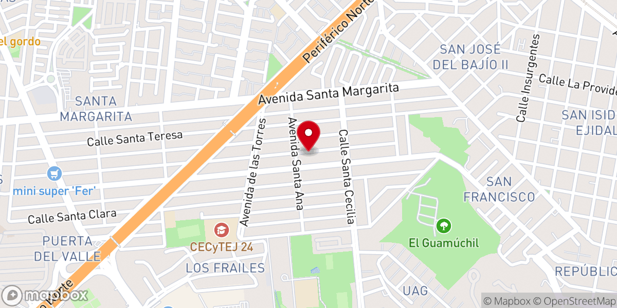 Map showing location of IGLESIA CRISTIANA MOVIMIENTO PENTECOSTES