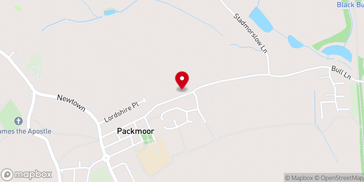 Map showing location of St Patrick RC Church, Mellor Street