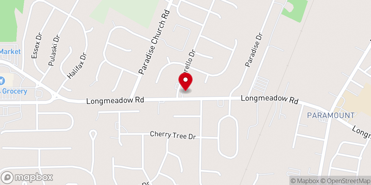 Map showing location of Paramount Brethren In Christ