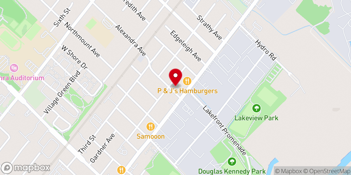 Map showing location of Hội Thánh Tin Lành Việt Nam Mississauga