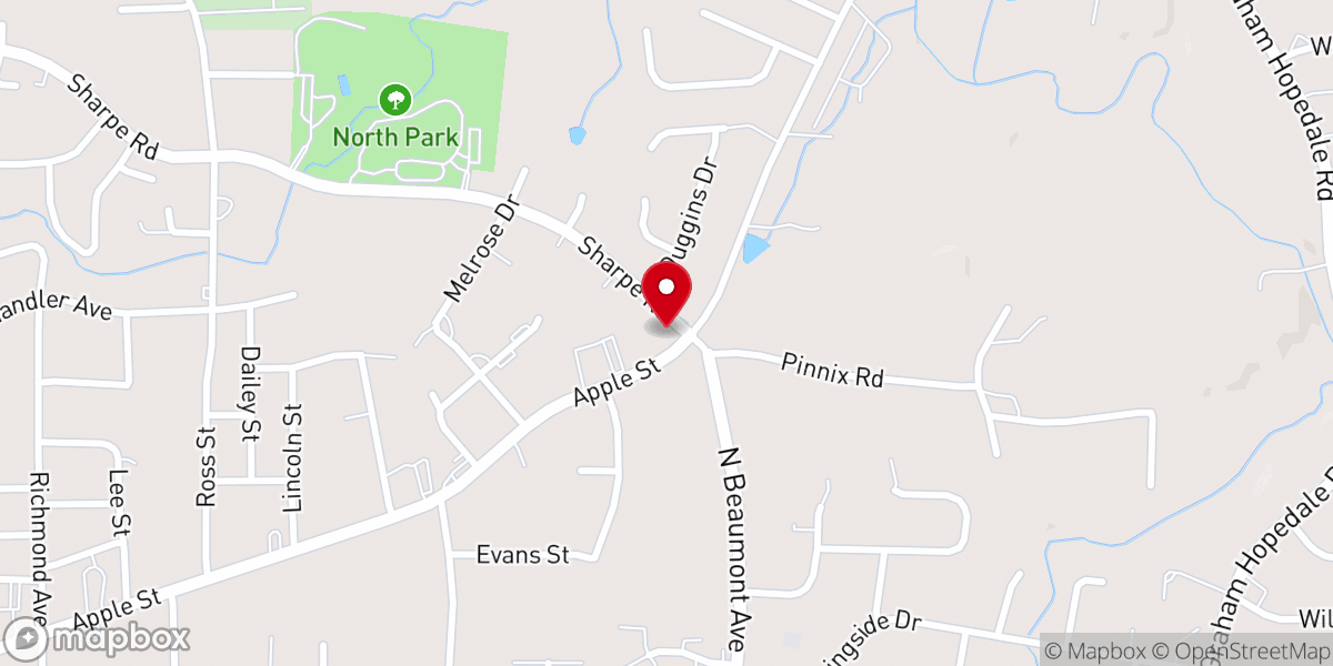 Map showing location of New Covenant United Holy Church