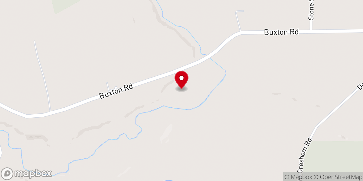 Map showing location of Cherry Tree United Methodist Church