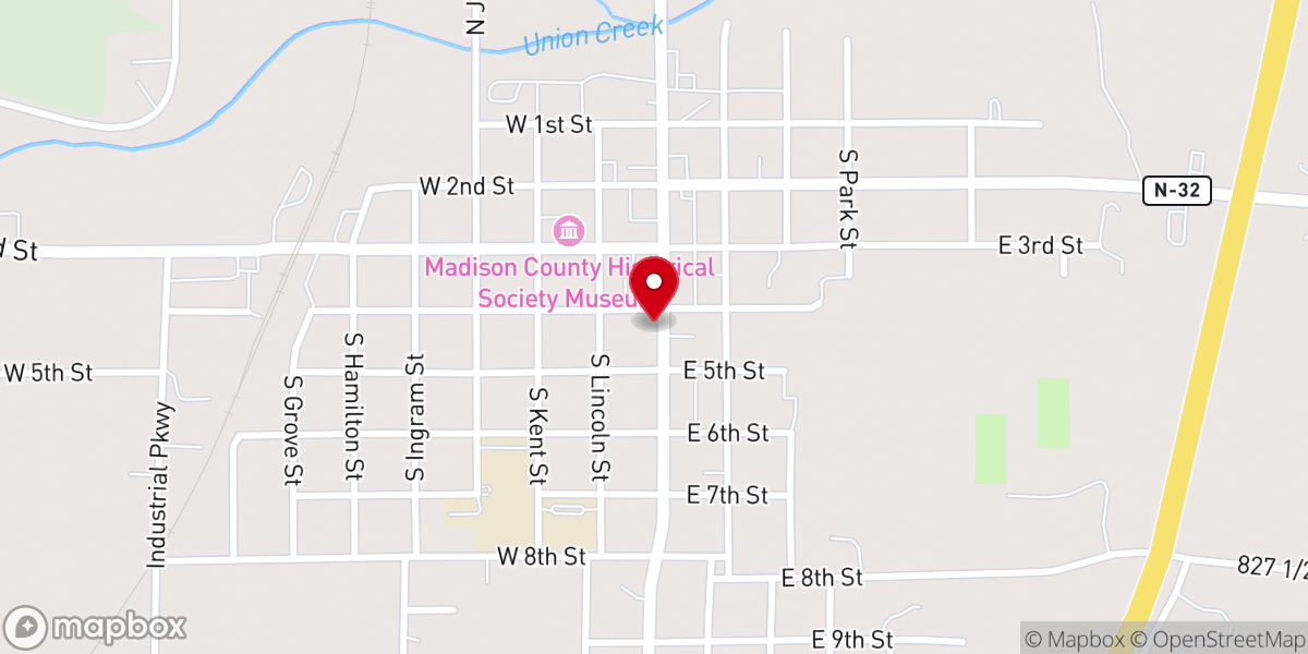 Map showing location of IMMANUEL LUTHERAN CHURCH ELCA